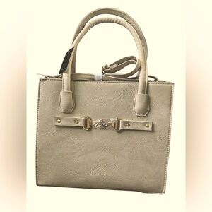 NWT Beverly Hill Polo Club Taupe Shoulder Bag